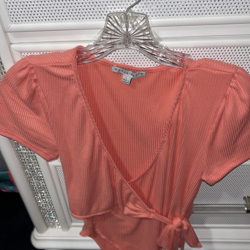 2 BRAND NEW Fashion Nova Women’s Bodysuit Set Both Size Large - Picture 12 of 13